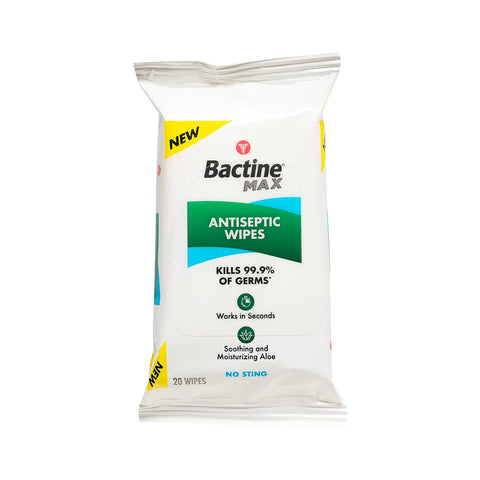 Bactine Max Antiseptic Wipes