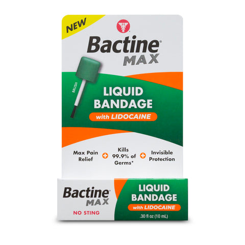 Bactine Max Liquid Bandage Wound Cleaning